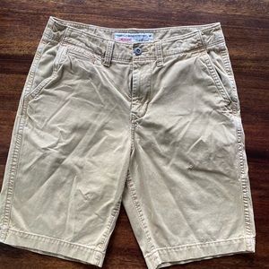 American Eagle Long Khaki Shorts